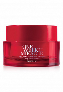 Дневной крем для лица «Омоложение и защита» SPF 15 One Week Miracle