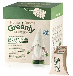Концентрированный стиральный биопорошок для белых и светлых тканей