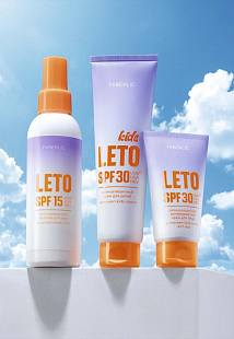 Солнцезащитный крем для детей SPF 30 Leto